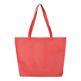 Beach Tote Bags With Hook & Loop Fastener Closure (Q185711)