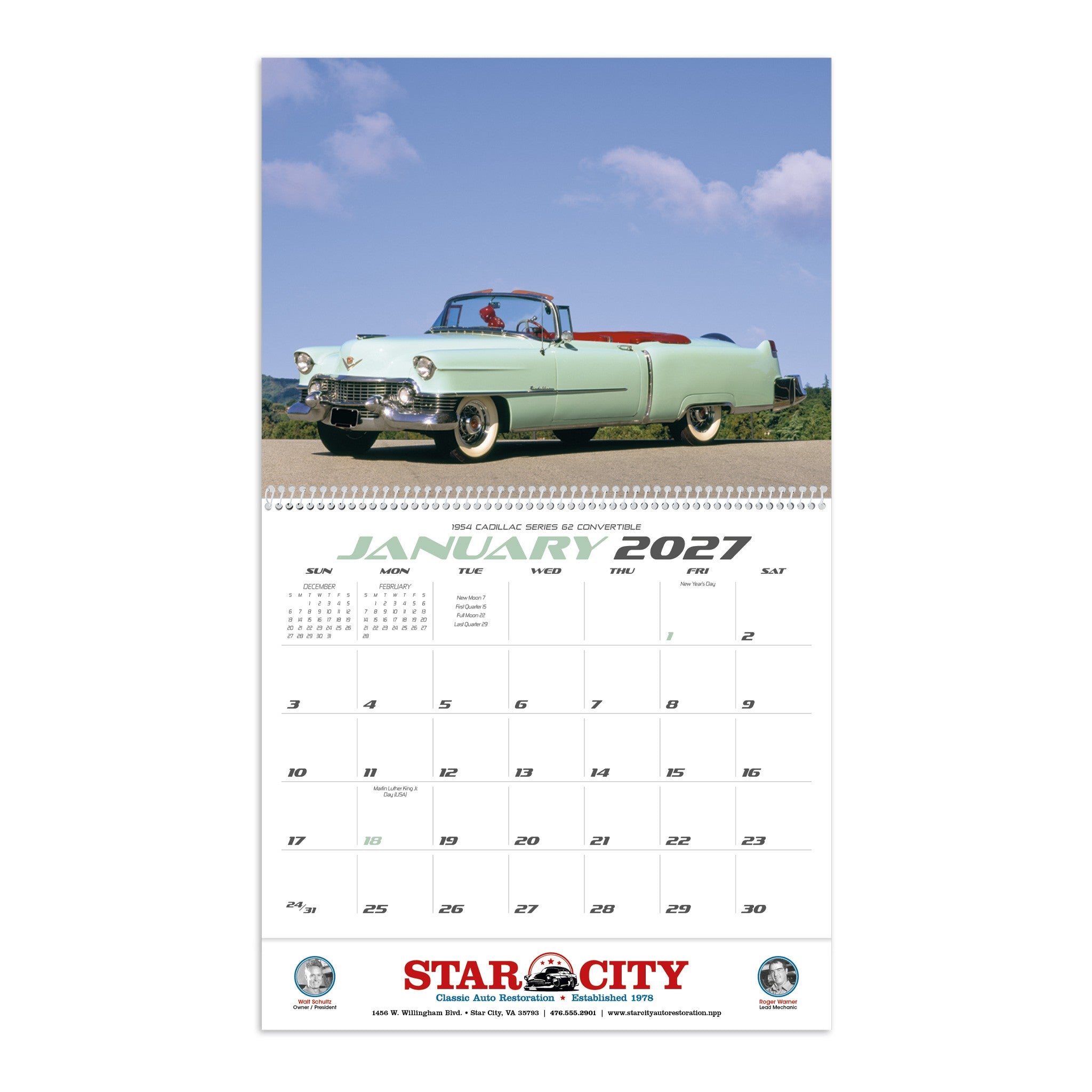 Classic Cars Calendar (Q185722)