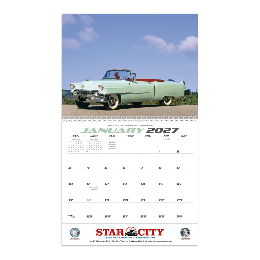 Classic Cars Calendar (Q185722)