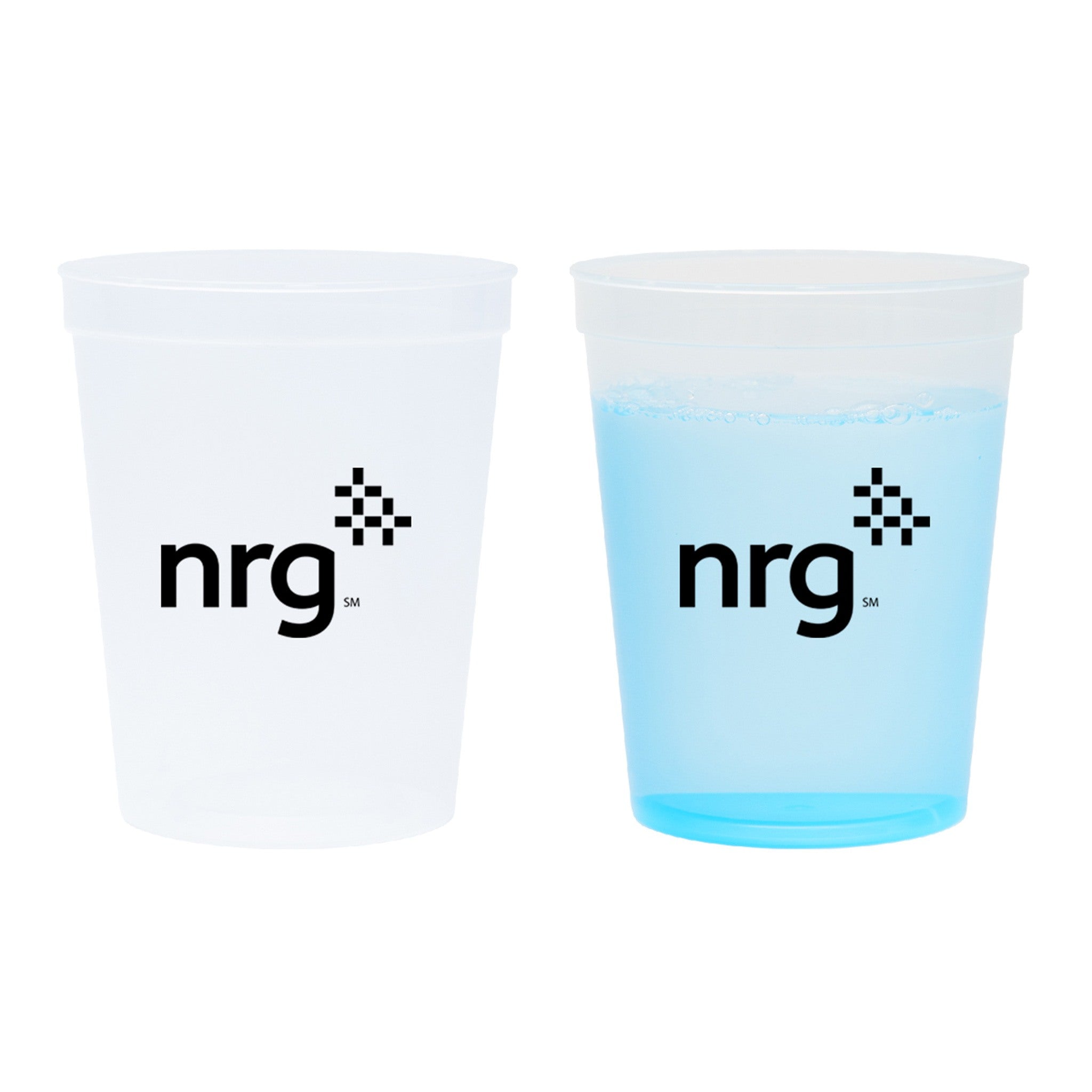 Color Changing Stadium Cup (17 Oz. )  Imprinted with Logo (Q186476)