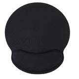 Crest Non-Slip Mouse Pad With Foam Wrist Rest (Q188122)