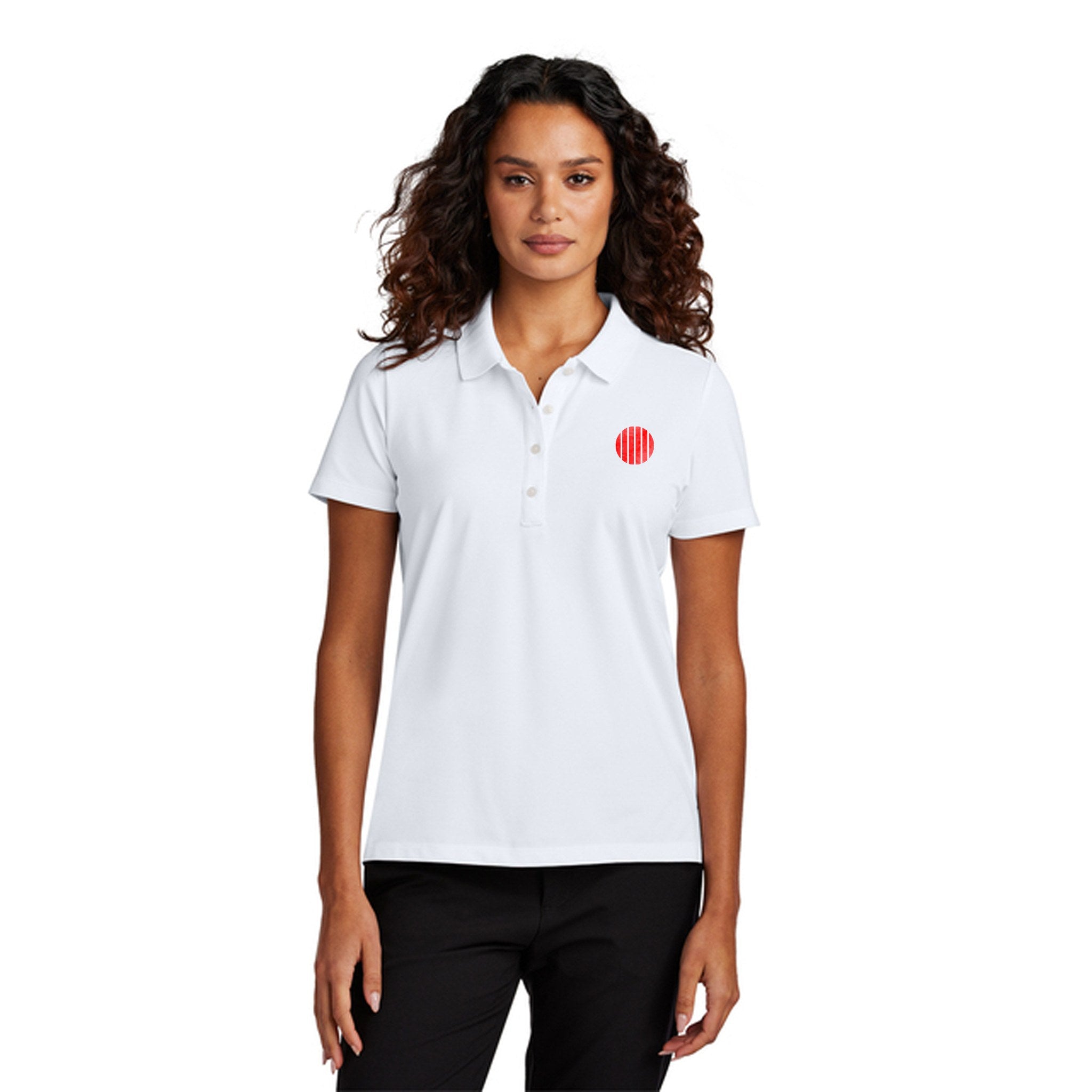Mercer+Mettle® Women's Stretch Pique Polo  Imprinted with Logo (Q188922)