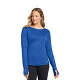 OGIO® ENDURANCE Ladies Long Sleeve Pulse Crew Shirt (Q189722)