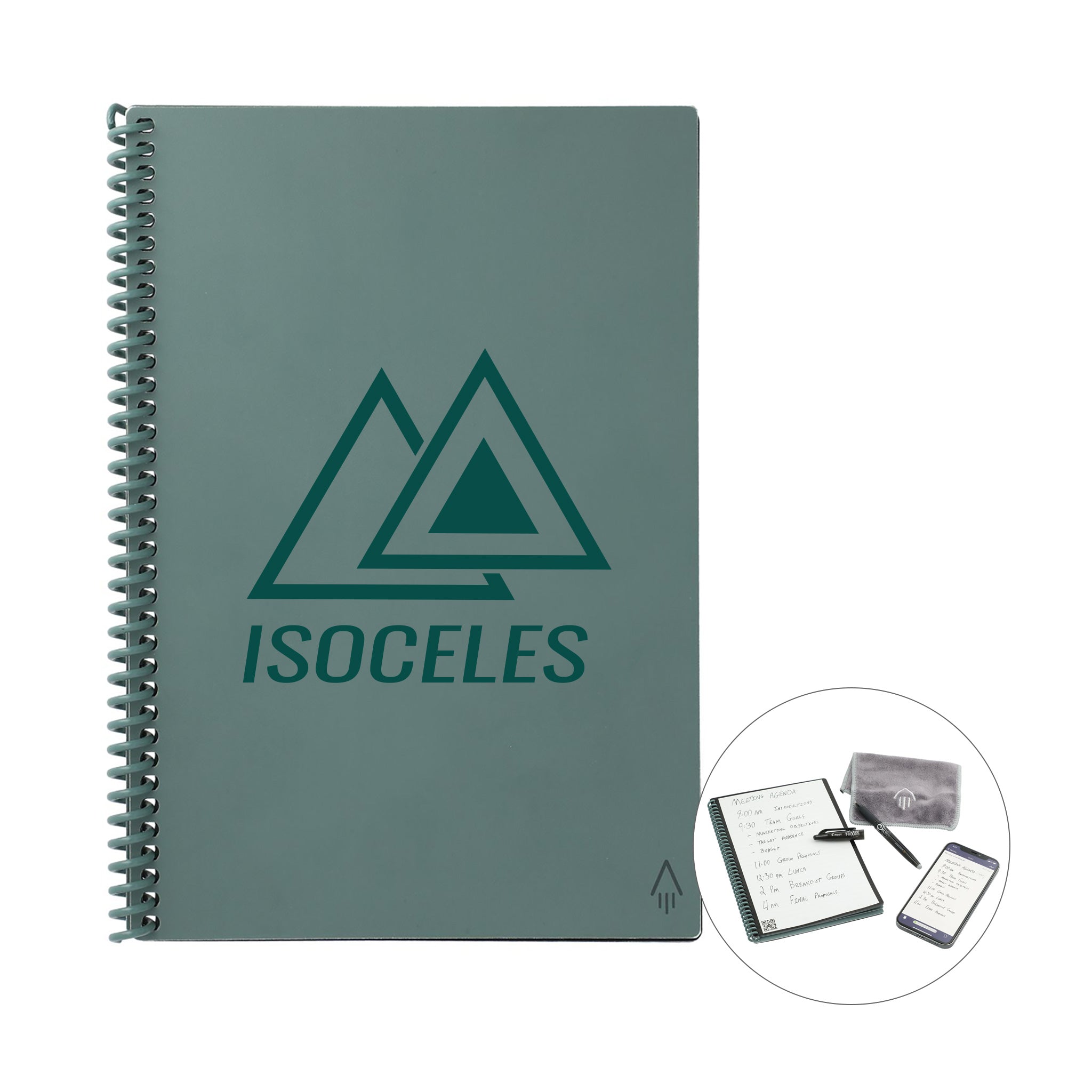 Rocketbook Infinity Core Executive Notebook Set  Imprinted with Logo (Q190722)