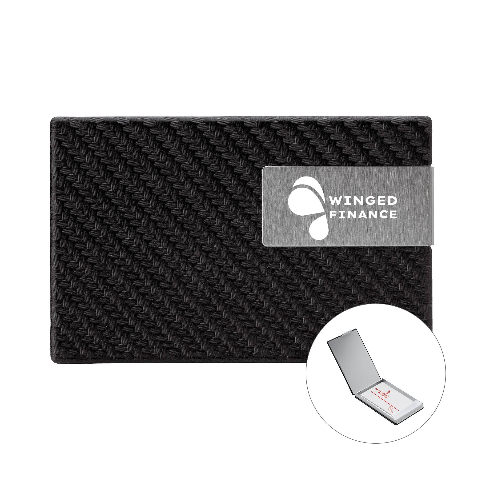 Pesaro Business Card Cases  Imprinted with Logo (Q190811)