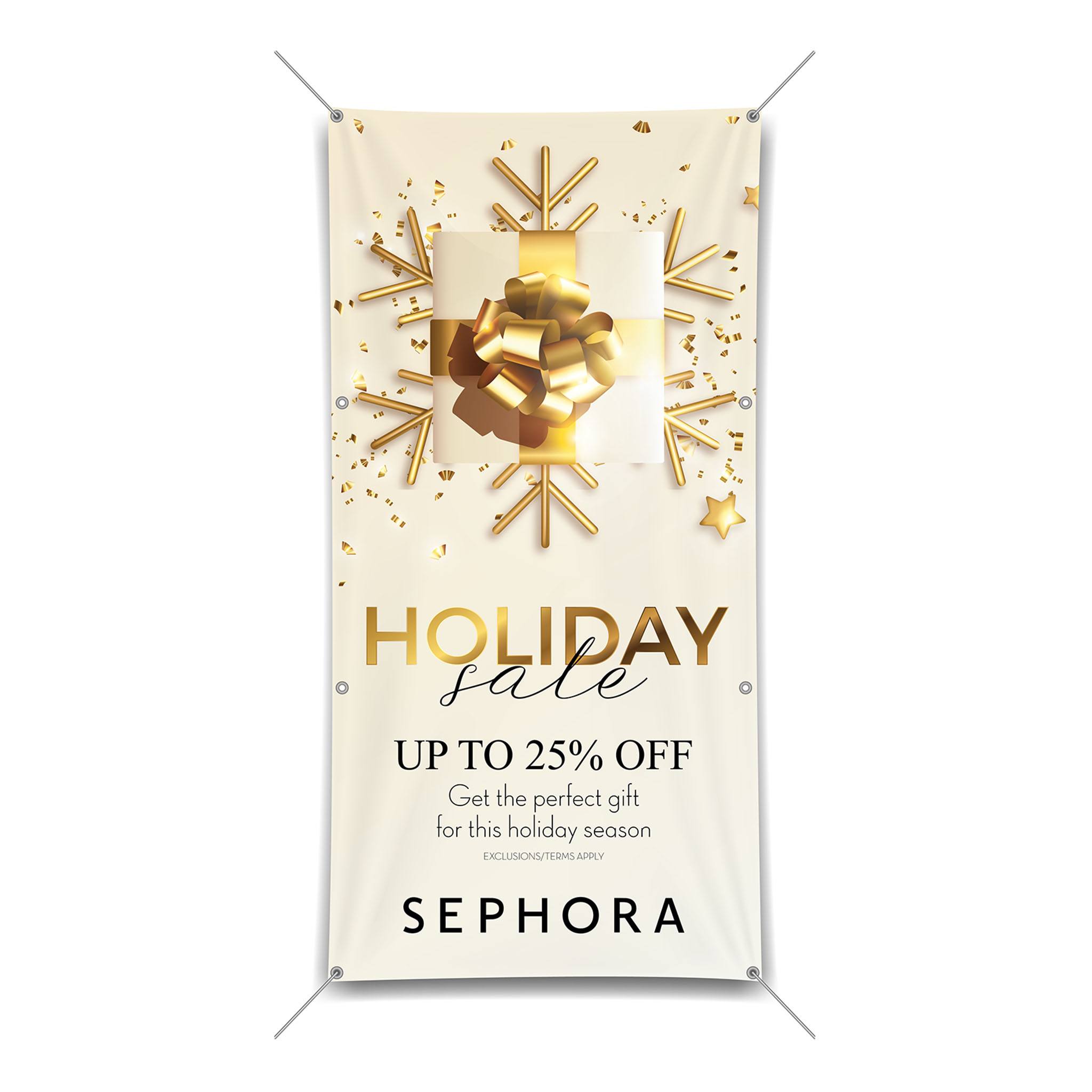 13 Oz. Vinyl Banner 3 x 6  Imprinted with Logo (Q191422)