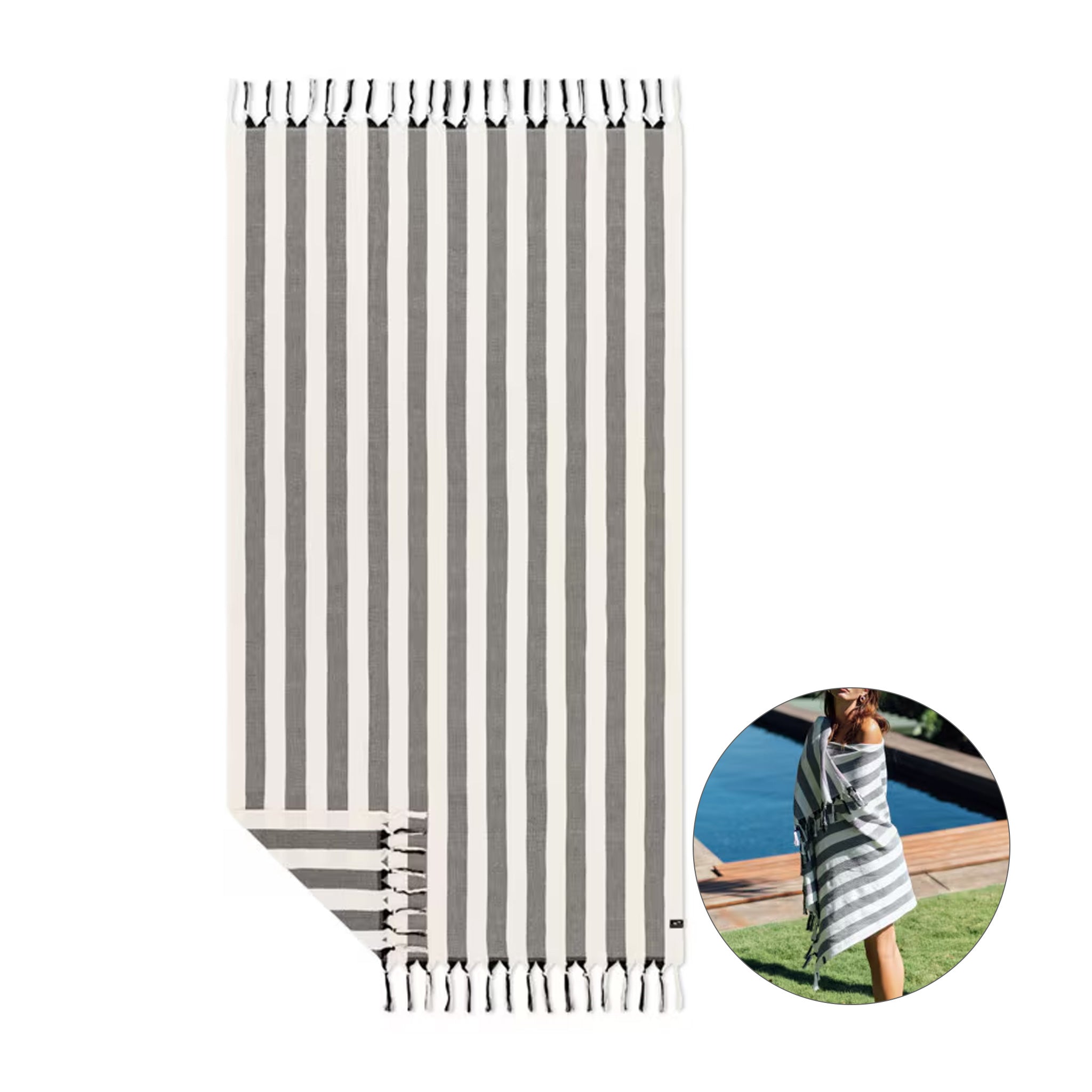 Slowtide® Turkish Cotton Towel - Cabana (Q192022)