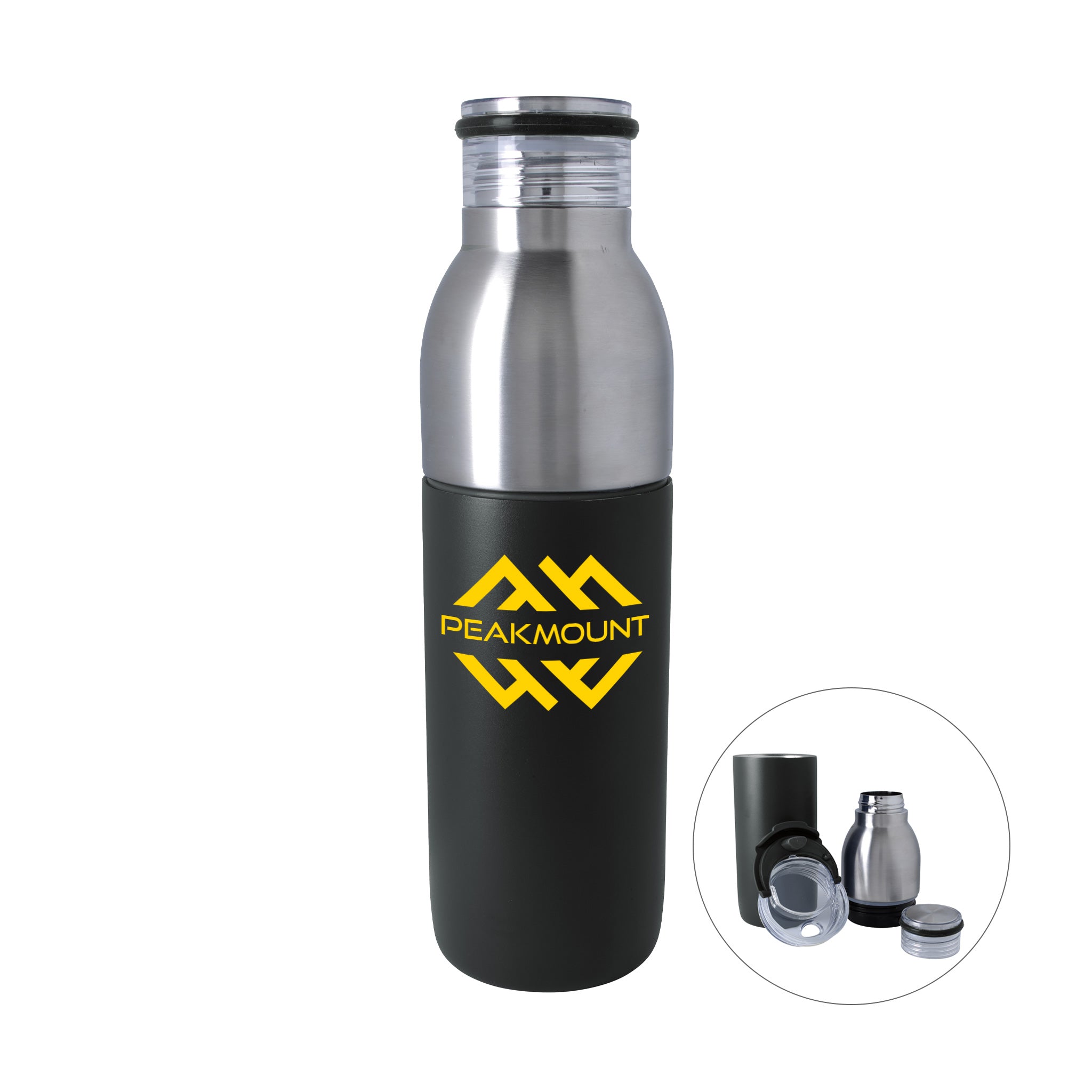 Active 2-in-1 Vacuum Bottle Tumbler - 22 Oz. (Q192222)