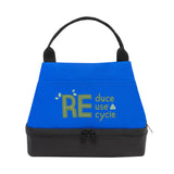 Eco Friendly Two Compartment Lunch Cooler Tote Bag (Q192632)