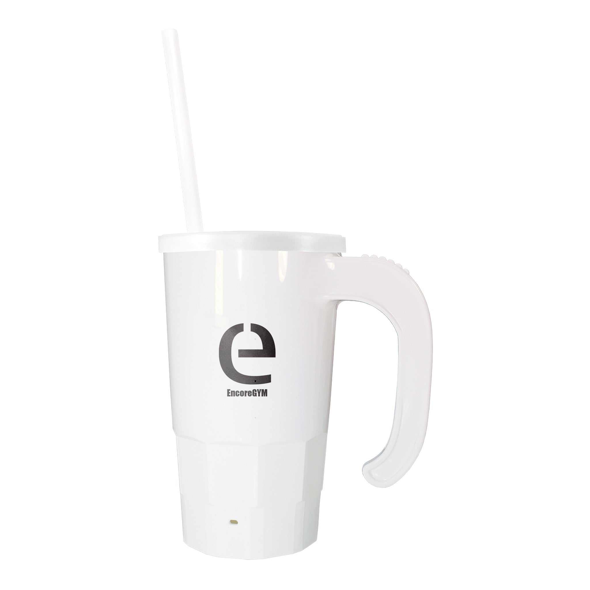 20 Oz. Stackable Beer Stein-Straw-Lid Set  Imprinted with Logo (Q192822)