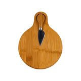 Small Bamboo Cutting Board With Cheese Knife (Q192922)