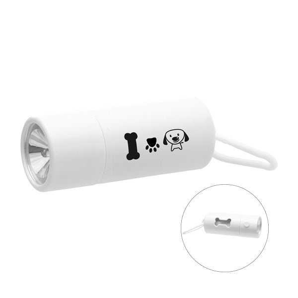 Light Up Waste Bag Dispenser  Imprinted with Logo (Q193922)
