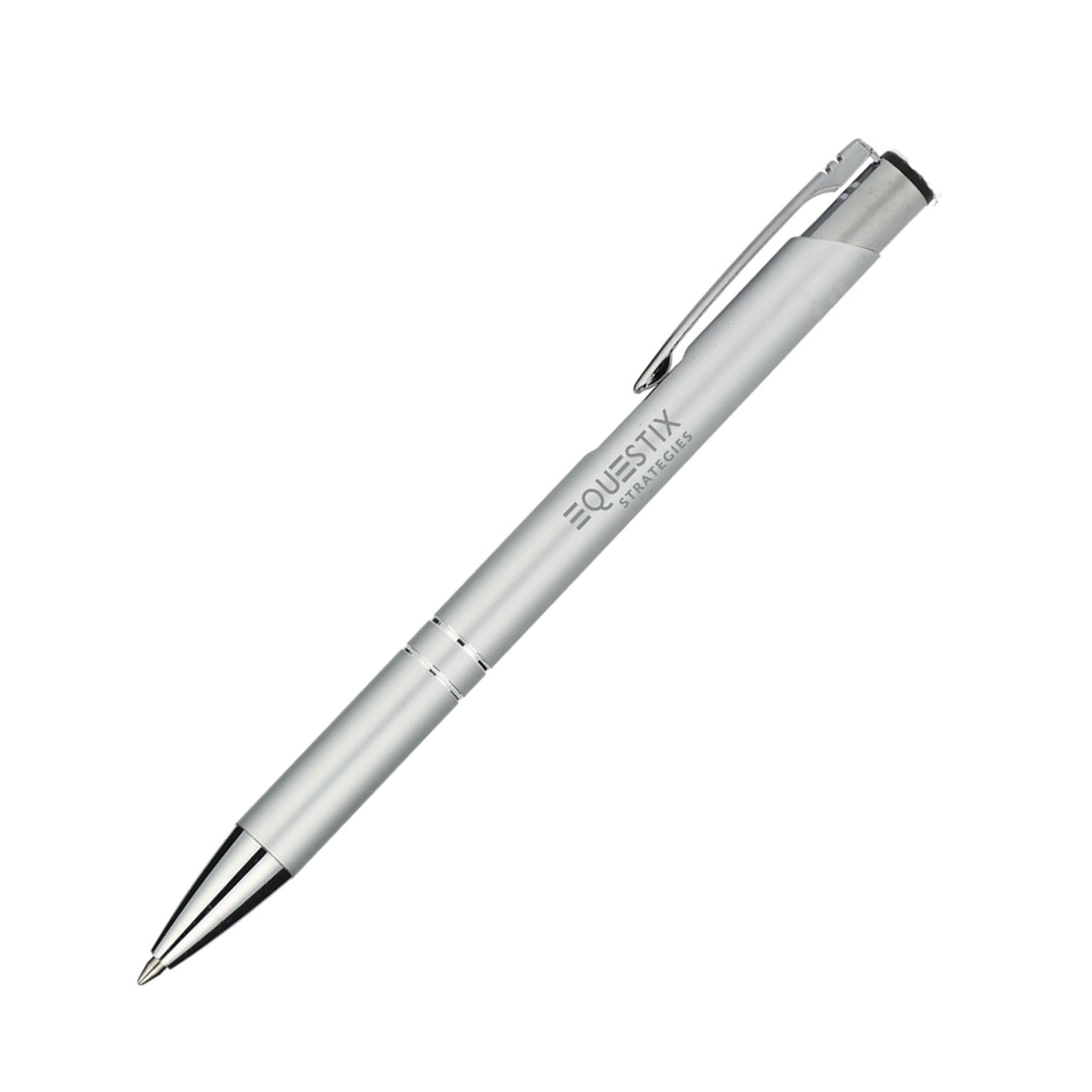 Recycled Aluminum Richmont Gel Ballpoint  Imprinted with Logo (Q194922)