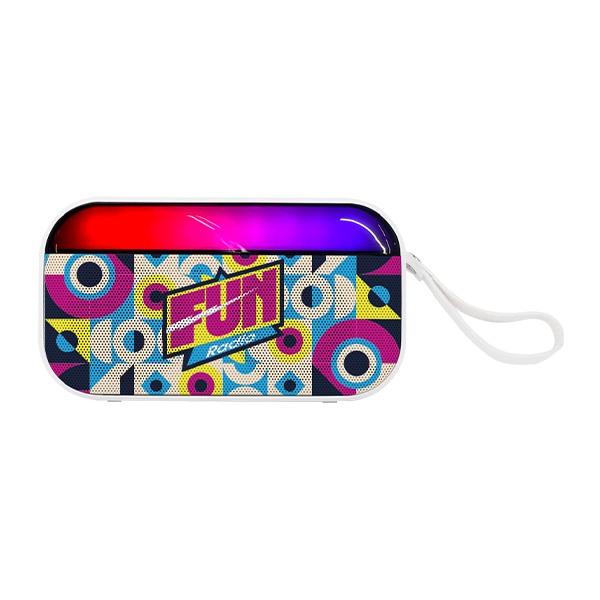 Altitude RGB Light Up Wireless Portable Speaker  Imprinted with Logo (Q195022)