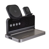 3-in-1 MagSafe Wireless Charging Station Alarm Clock (Q195532)