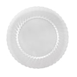 10 Inch Classicware® Clear Plastic Plates - FC (Q196011)