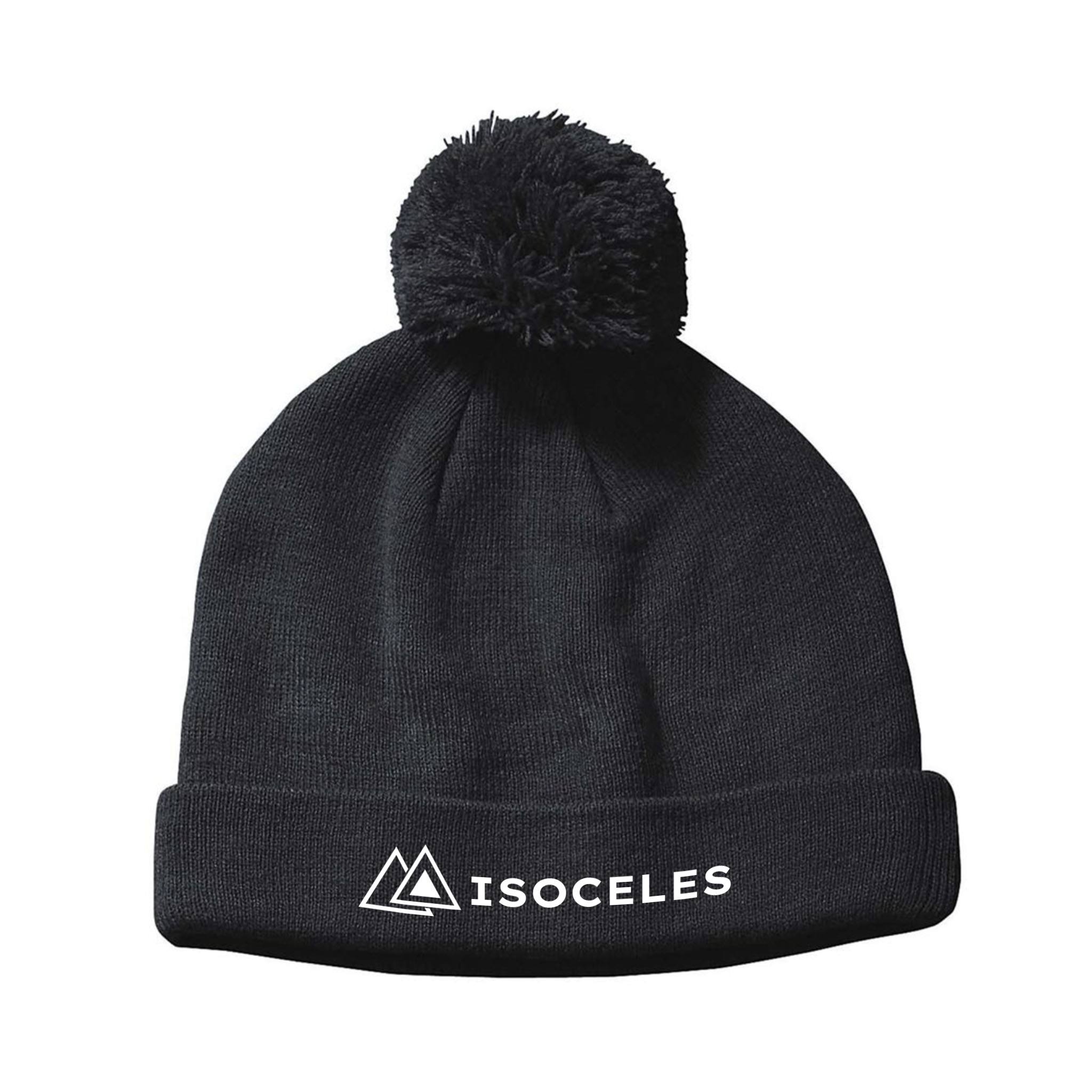 Big Accessories Knit Pom Beanie  Imprinted with Logo (Q1965)