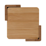 Brandon IV 4-Piece Bamboo Coaster Set (Q197322)