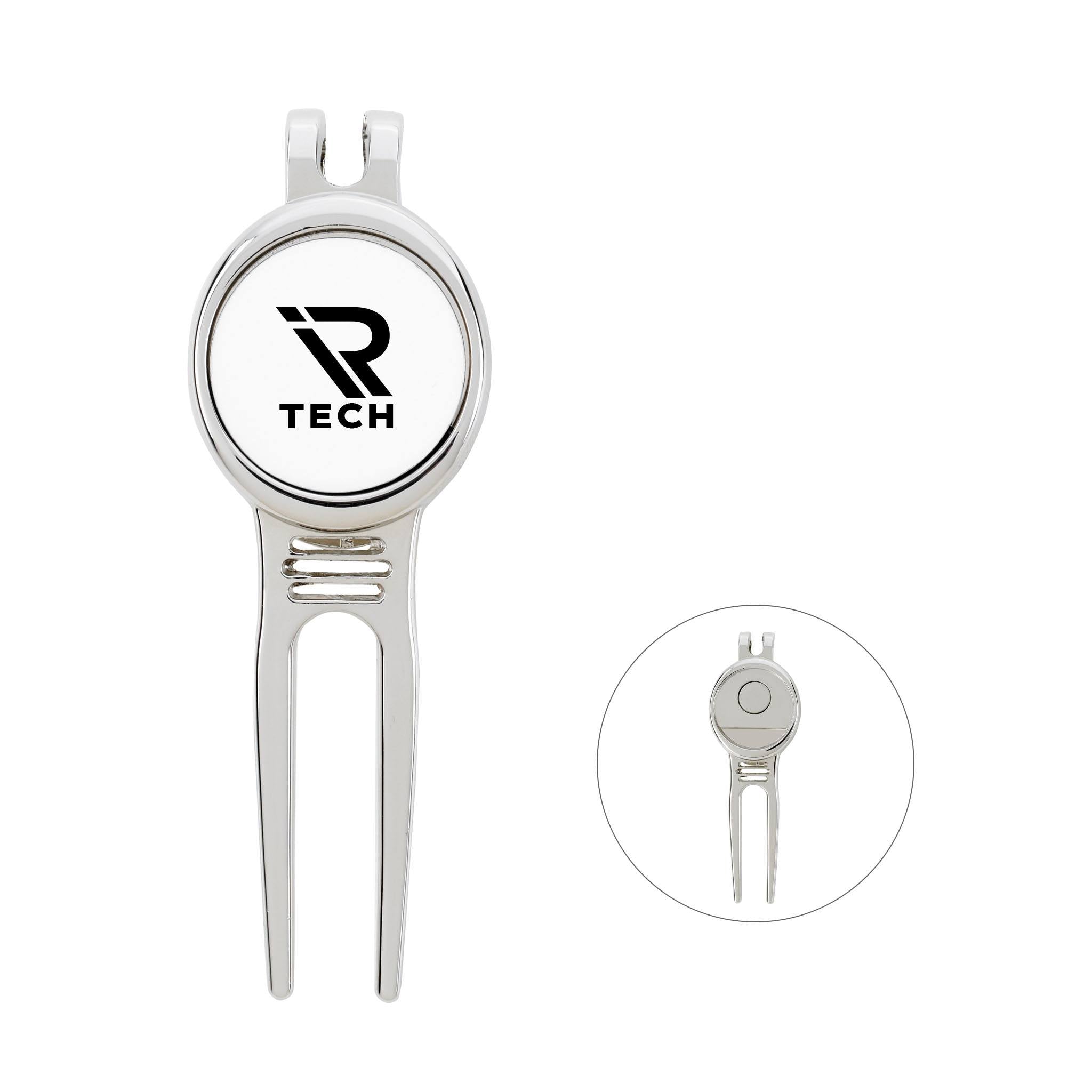 Golfers Divot Tools with Ball Marker  Imprinted with Logo (Q197911)