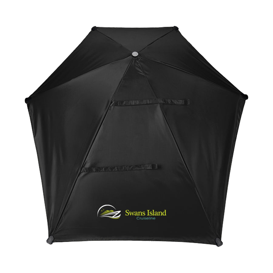 50 Inch Arc SPF 50 Chair Umbrella With rPET Canopy (Q200432)