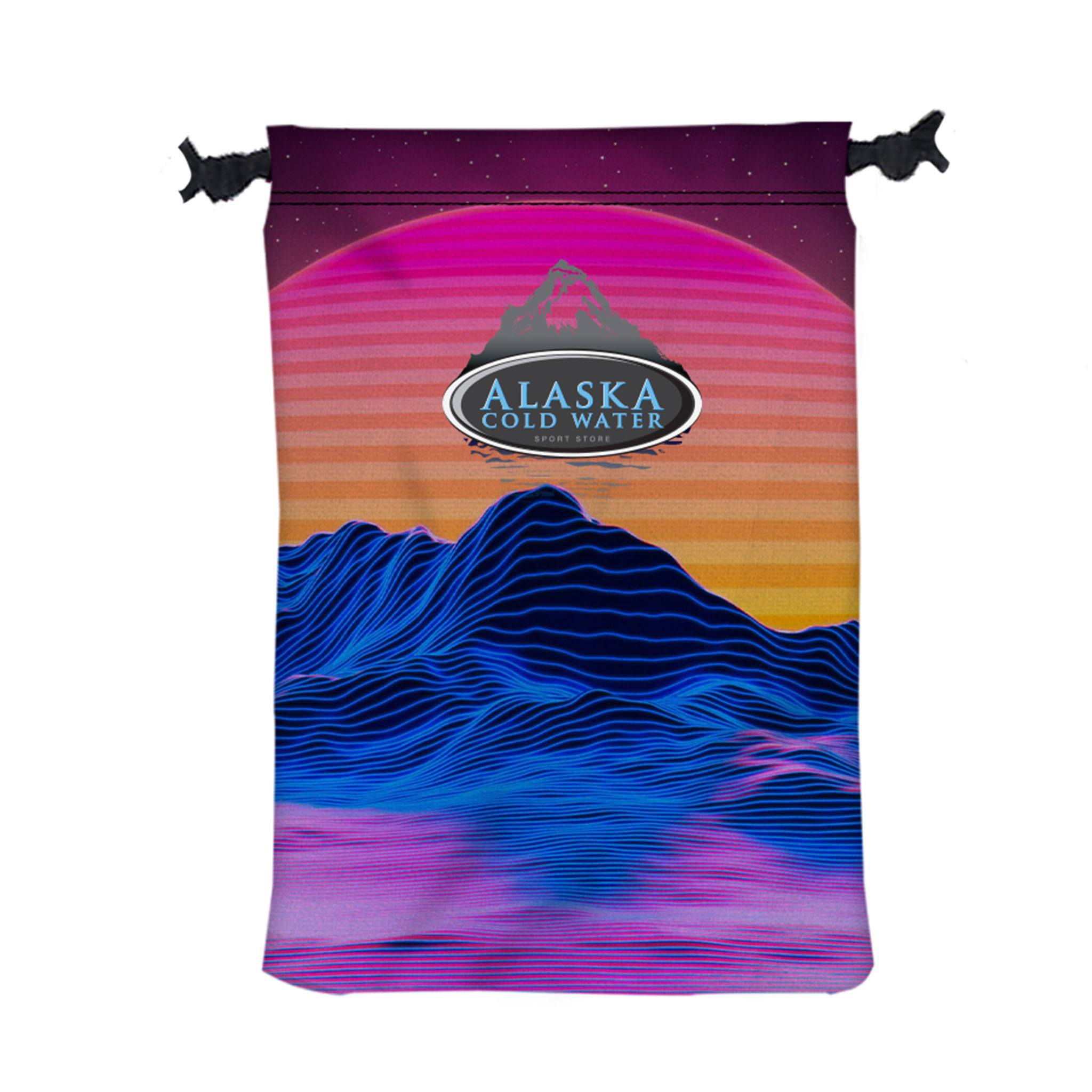 11 W x 16 H Canvas Drawstring Bag  Imprinted with Logo (Q201922)