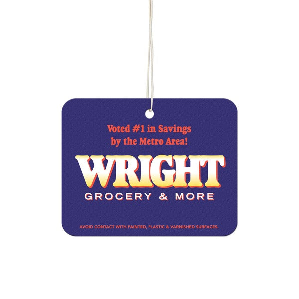 Horizontal Rectangle (Round Corners) Air Fresheners (Q202122)