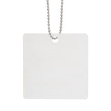 Acrylic Charm With Chain - Custom Shape 4 Inch (Q202222)