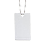 Acrylic Charm With Chain - Custom Shape 4 Inch (Q202222)