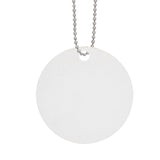 Acrylic Charm With Chain - Custom Shape 4 Inch (Q202222)