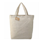 Recycled 5oz Cotton Twill Grocery Tote (Q202422)