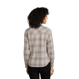 Port Authority® Women's Long Sleeve Ombre Plaid Shirt (Q202432)