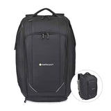 American Tourister® Zoom Turbo Convertible Backpack - Black  Imprinted with Logo (Q202922)