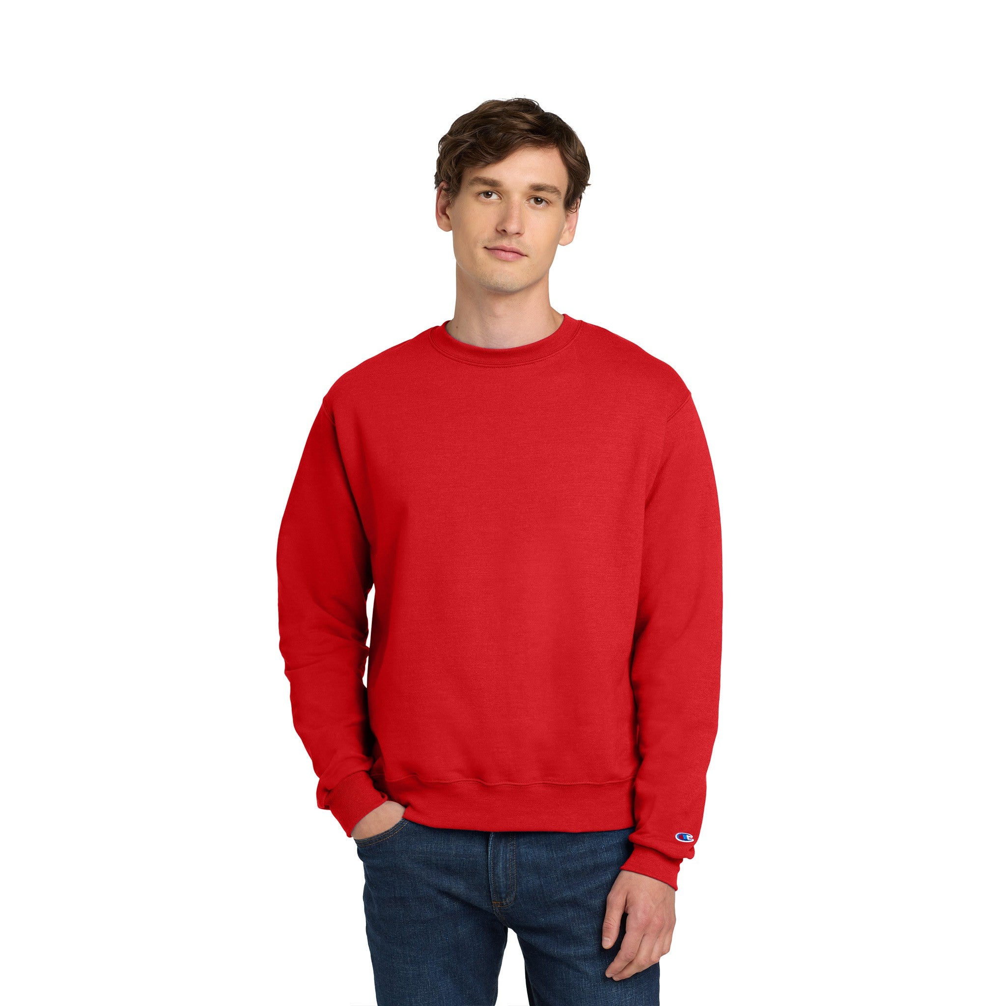 Champion® Powerblend® Crewneck Sweatshirt  Imprinted with Logo (Q203332)