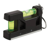 Hank 3 Inch Level / Ruler Keyring (Q204022)