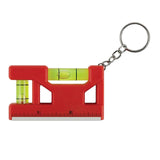 Hank 3 Inch Level / Ruler Keyring (Q204022)