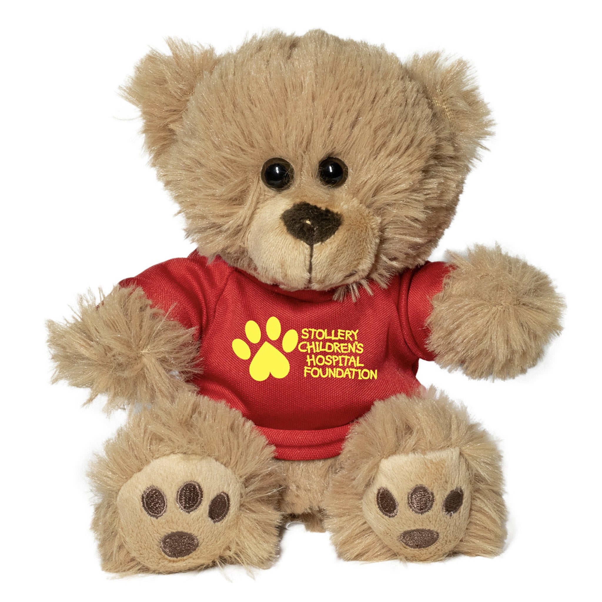 TED T. BEAR 6 Inch Plush Teddy Bear With T-Shirt  Imprinted with Logo (Q205922)