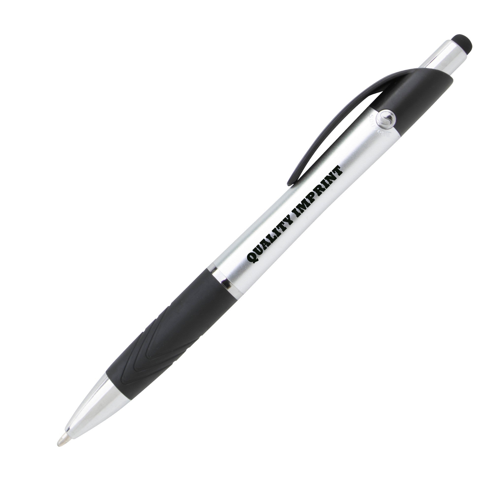 Souvenir® Metallic Emblem Stylus Pen  Imprinted with Logo (Q206311)