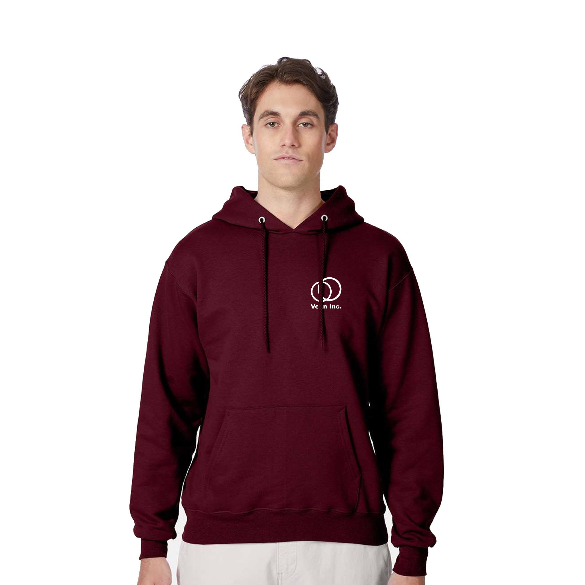 Hanes 9.7 oz. Ultimate Cotton® 90/10 Pullover Hood  Imprinted with Logo (Q206465)