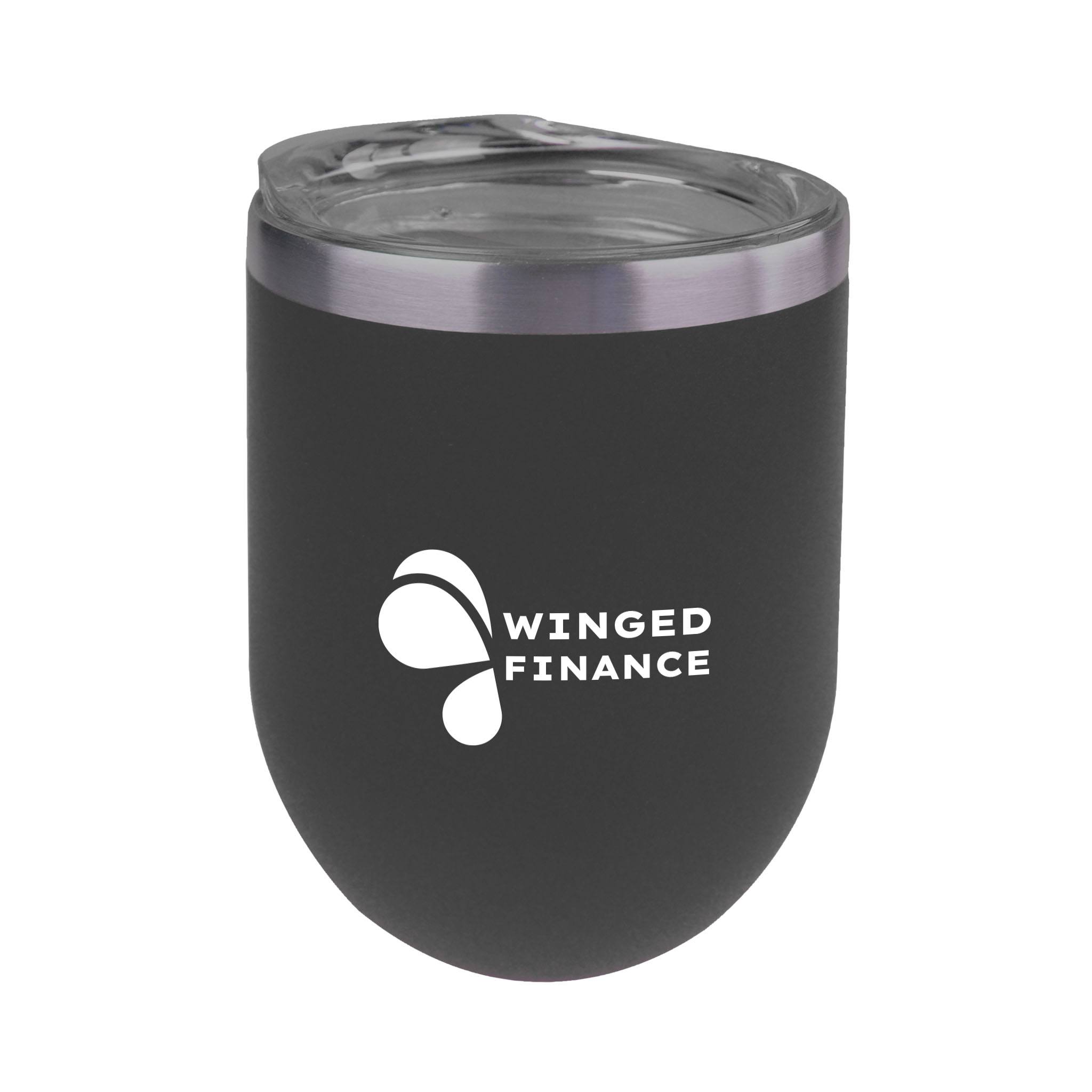 12 Oz. Sipper Wine Tumbler (Q208111)
