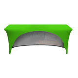 6-ft. Stretch Table Cover Multi-Panel Print - Open Back (Q209022)