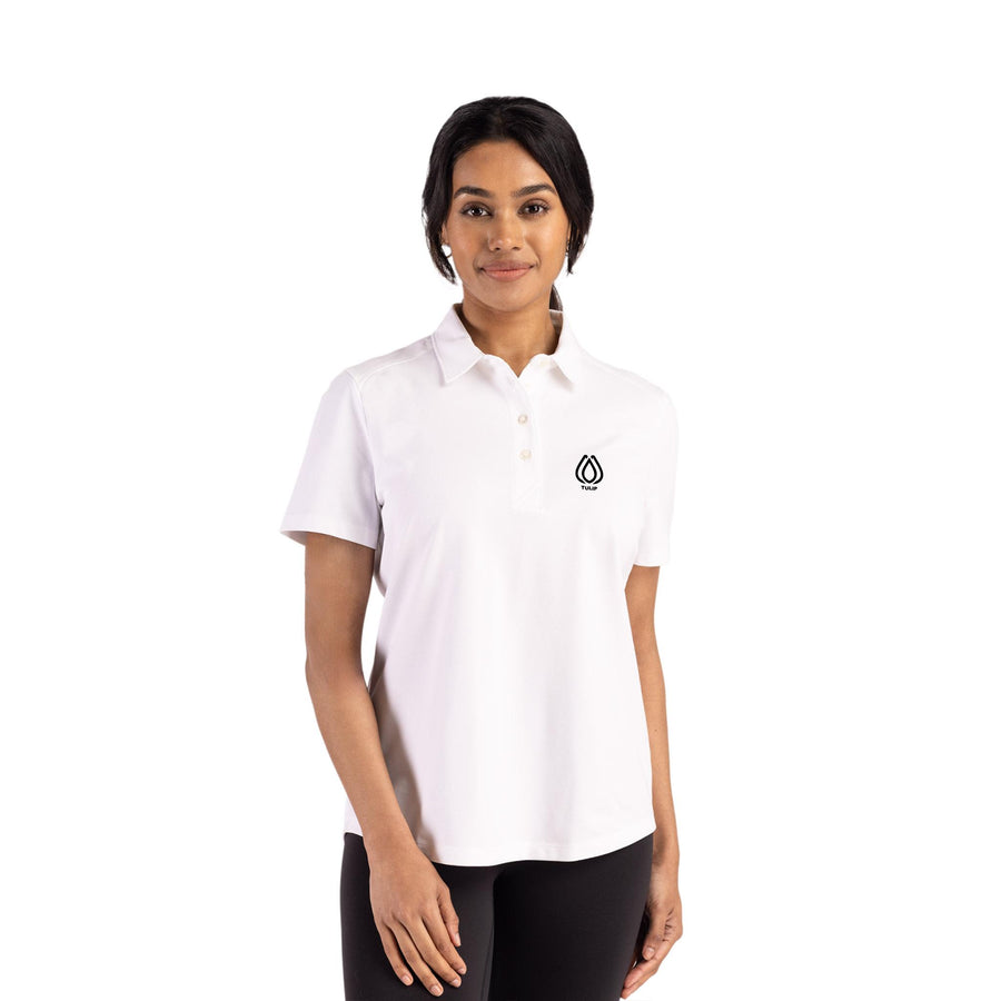 Cutter & Buck Advantage Refresh Epic Confidence Recycled Womens Tri-Blend Pique Polo (Q209432)