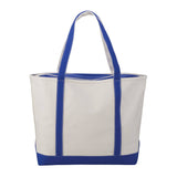 Baltic 24oz Cotton Canvas Tall Zippered Boat Totes (Q209911)
