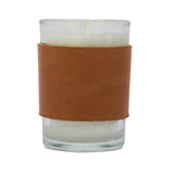 Harper Leather Wrapped Candles (Q210011)