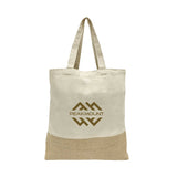 8 Oz. Quetico Cotton And Jute Tote Bag (Q210022)