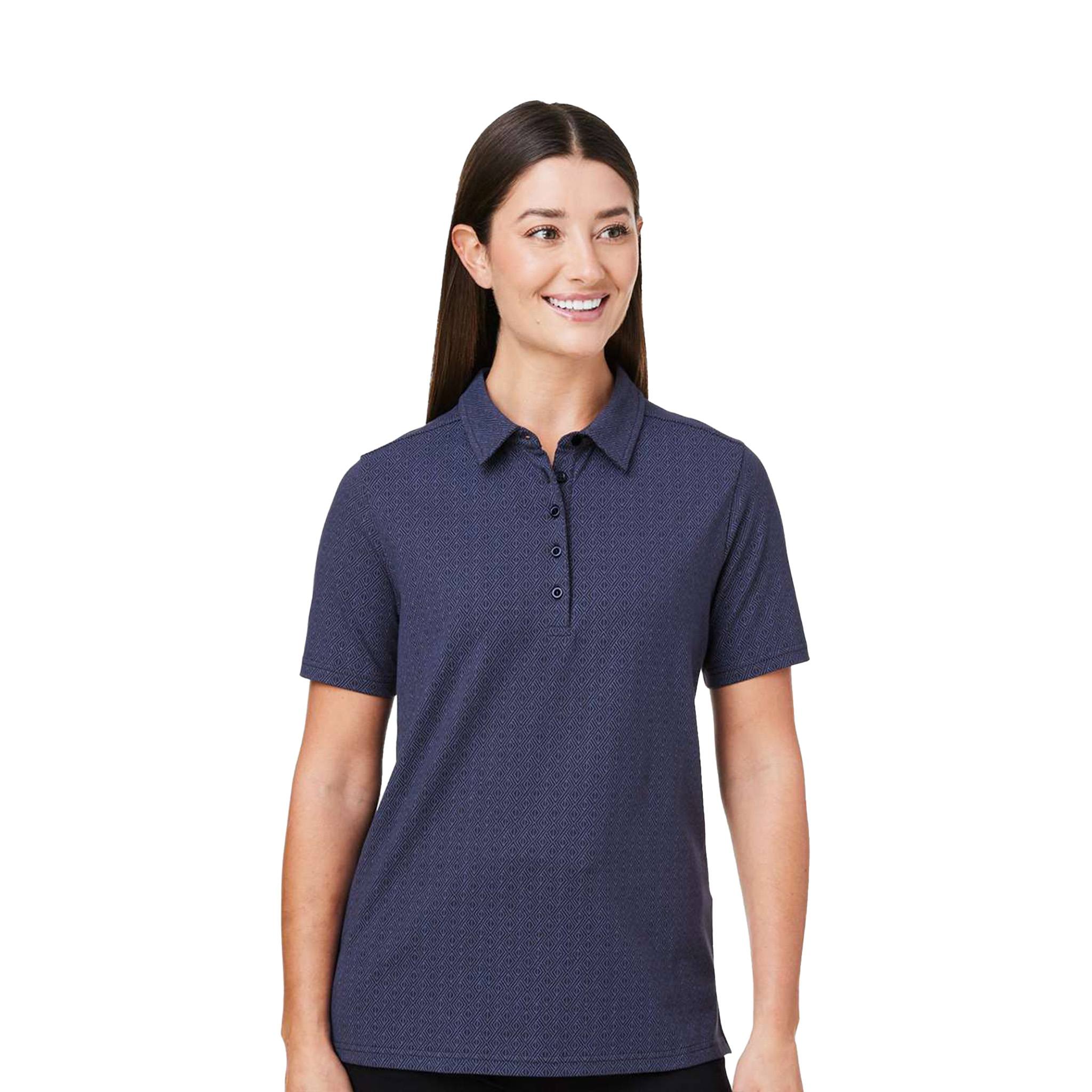 Devon & Jones Women's Crownlux Performance® Geo Polo (Q212432)