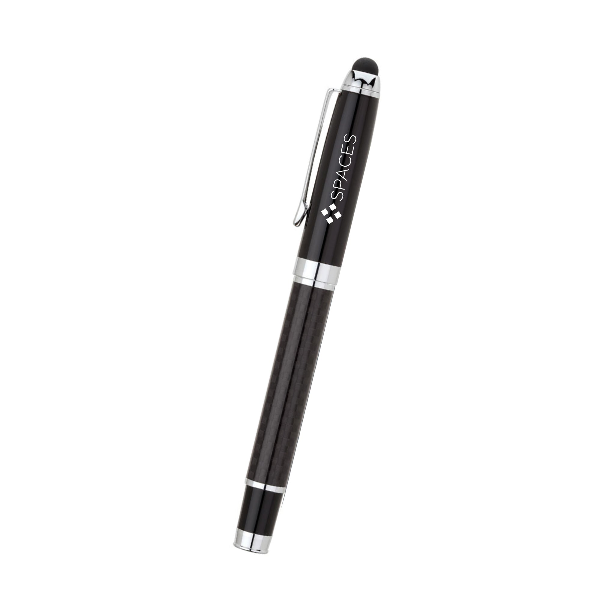 Bettoni Cap-Off Design Rollerball Pen & Stylus  Imprinted with Logo (Q214311)