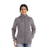 Cutter & Buck Roam Epic Comfort Womens Full Zip Hooded Jacket (Q214332)