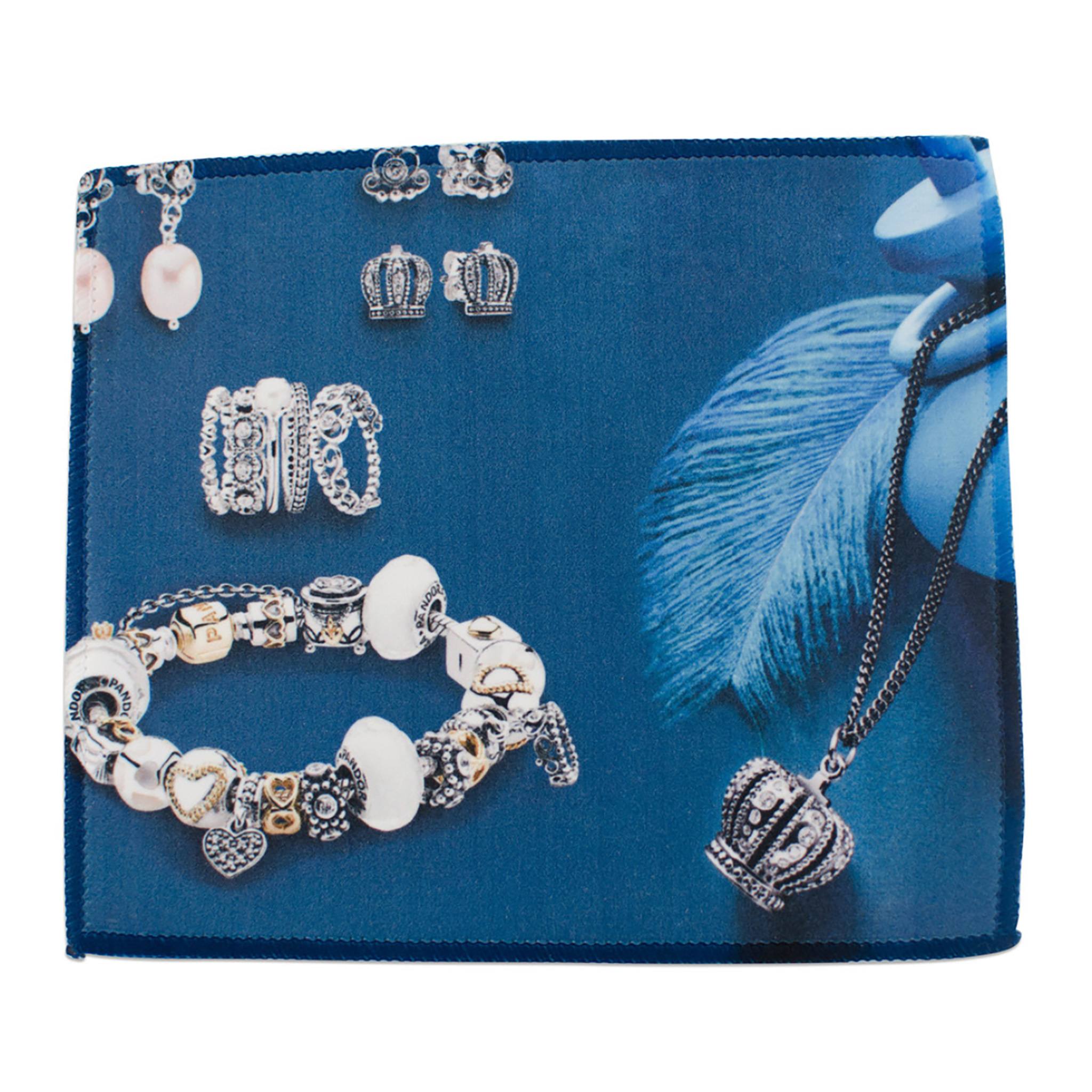 Microfiber Metal-Jewelry Polishing Cloth  Imprinted with Logo (Q214911)