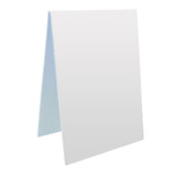 4 x 5.75 Inch Plastic Table Tent Sign (Q217822)
