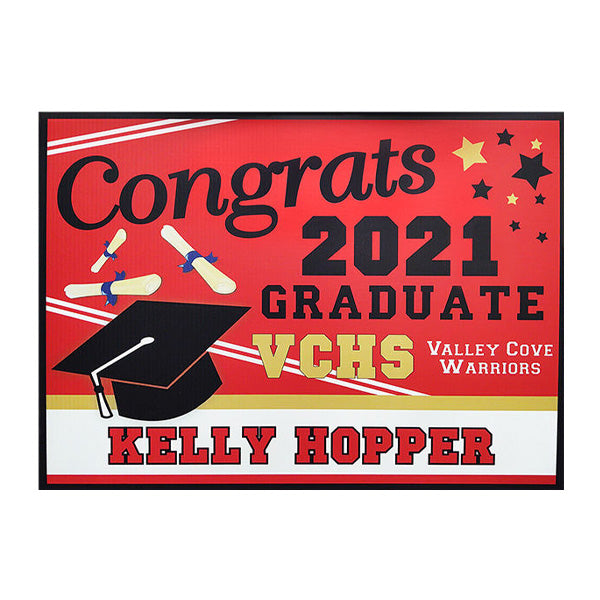 18 x 24 Inch Full Color Corrugated Plastic Signs (Q218822)